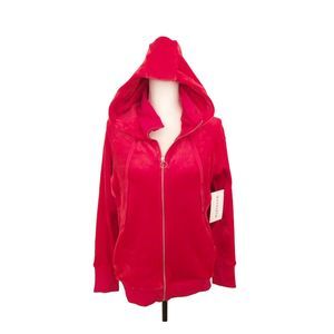 Veste training à capuche femme Erima Premium One 2.0 Rouge/blanc/noir